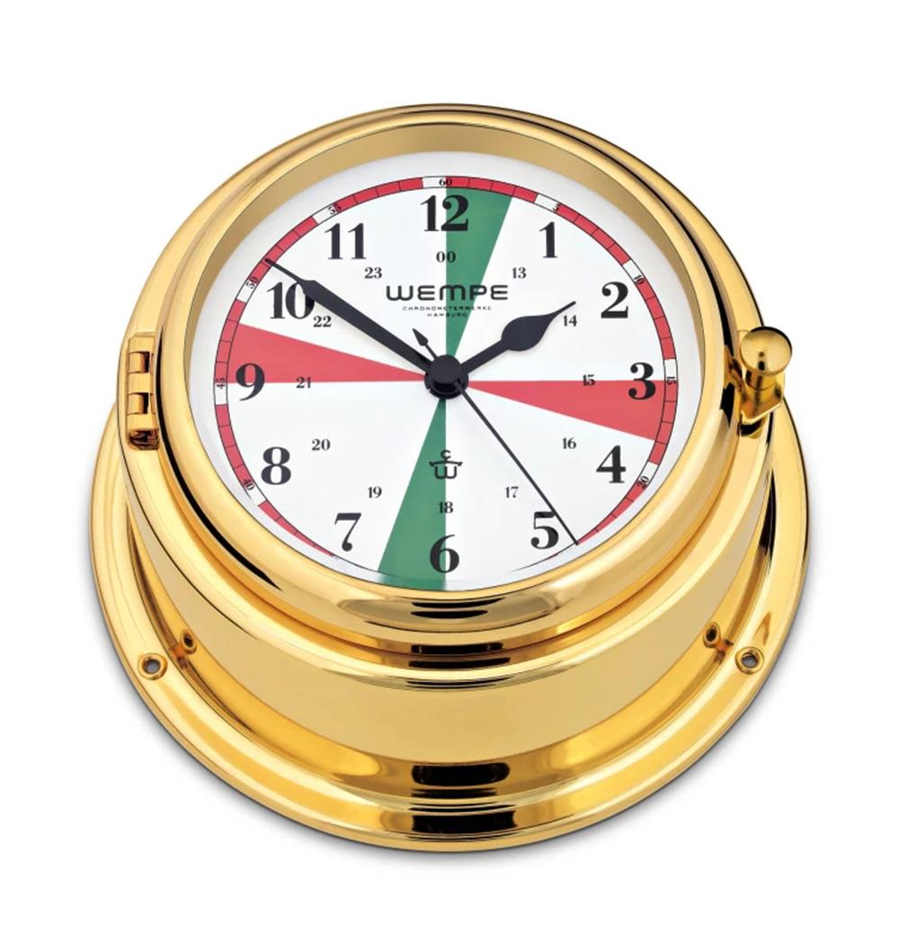 Wempe BREMEN II Horloge de marine, laiton, arabe