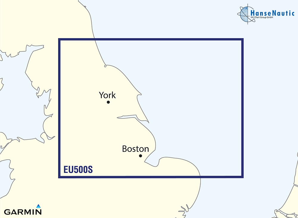 BlueChart Nordsee, Ostküste England: Blyth-Lowestoft g3 Vision VEU500S