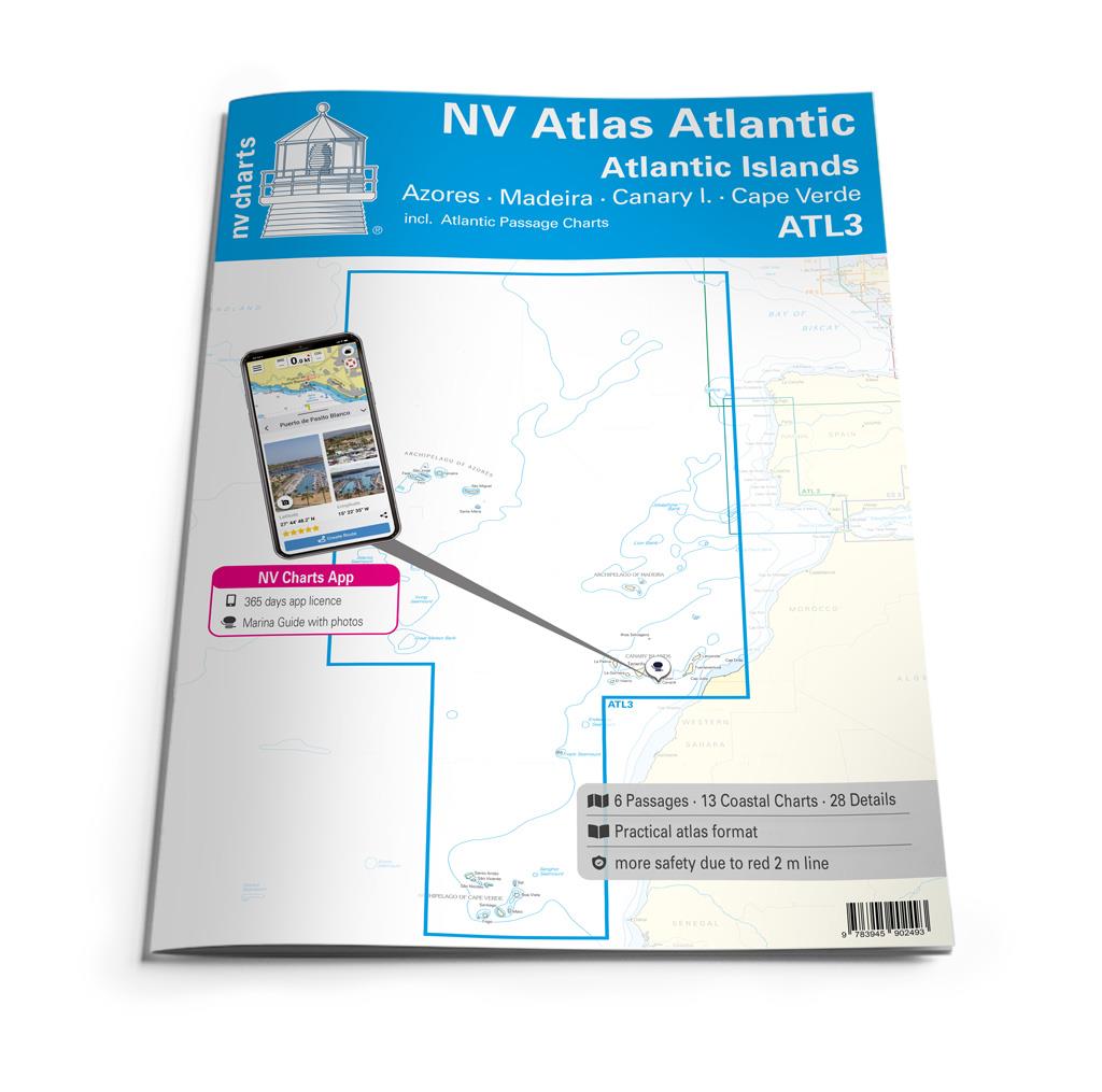 NV Atlas ATL3 Atlantic Islands / Madeira - Canary Islands - Azores - Cape Verdes