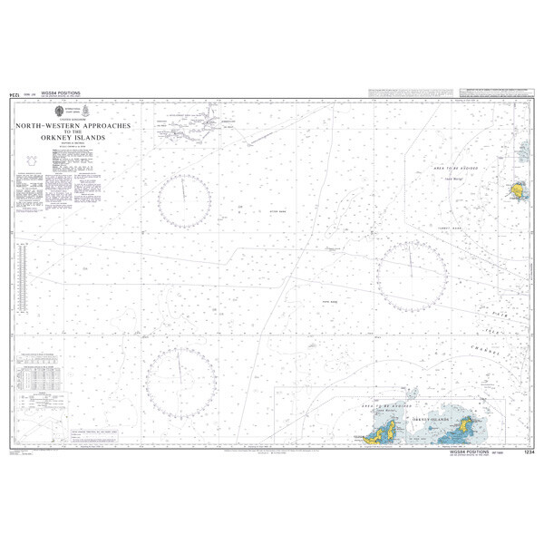 North - Western Approaches to the Orkney Islands. UKHO1234