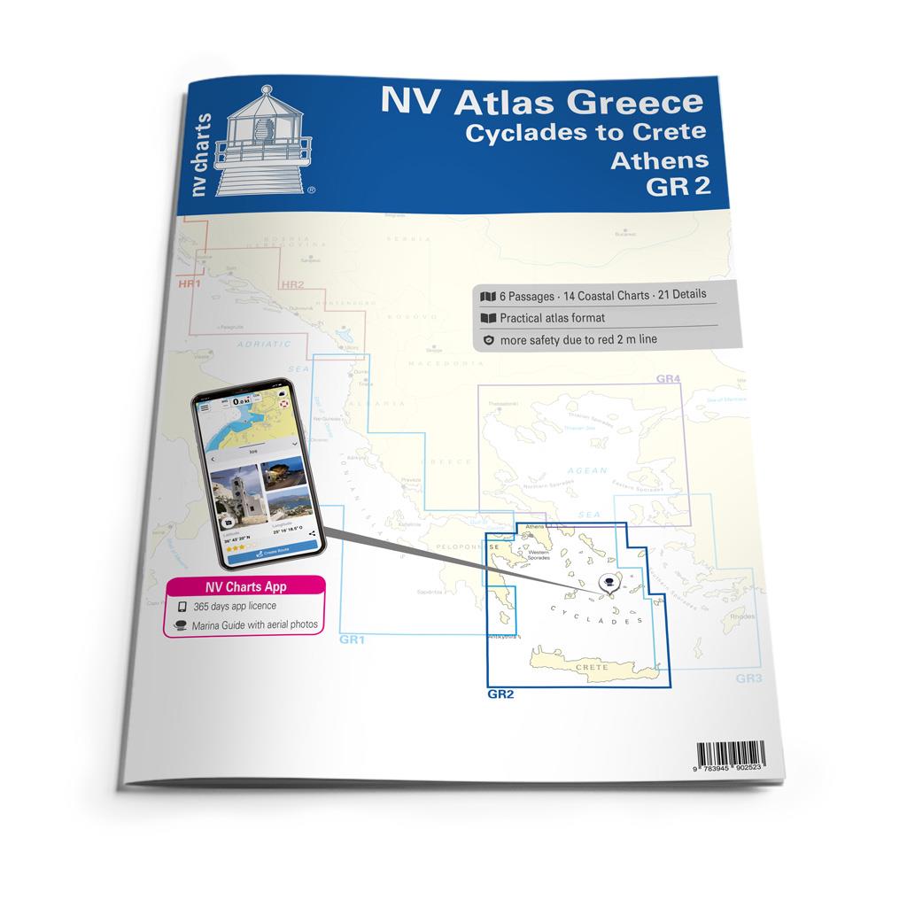 NV Atlas Griechenland GR 2: Kykladen bis Kreta & Athen