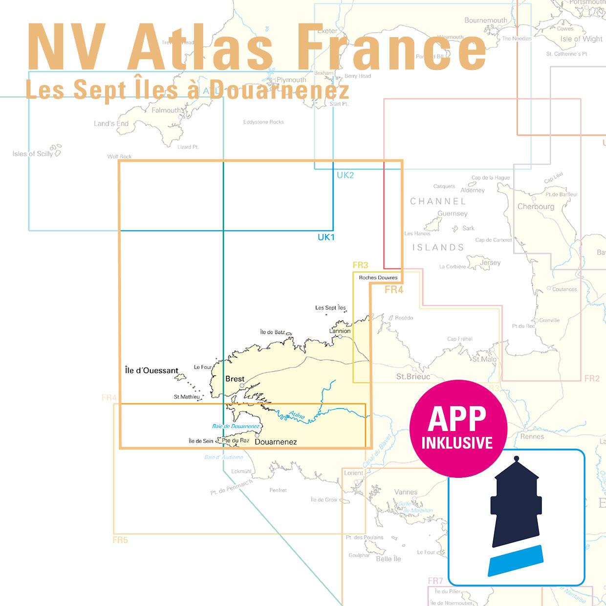 NV Atlas France FR4 - Les Sept Isles à Douarnenez