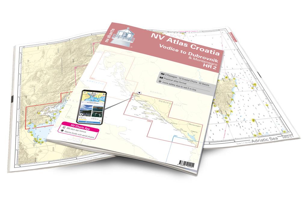 NV Atlas Croatia HR 2: Vodice to Dubrovnik & Montenegro