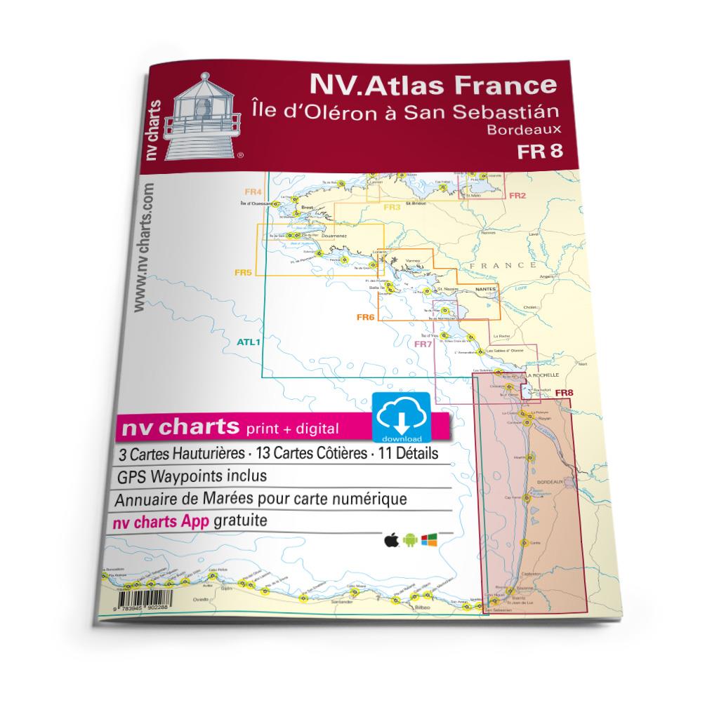 NV Atlas FR8  Île d'Oléron à San Sebastian - Bordeaux