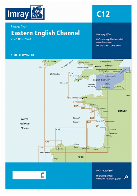 IMRAY CHART C12 Eastern English Channel