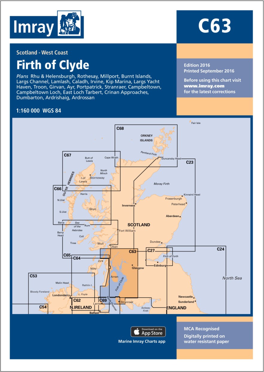 IMRAY CHART C63 Firth of Clyde