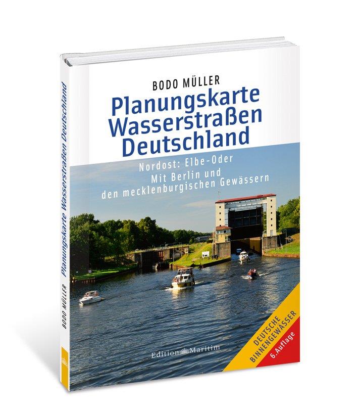 Planungskarte Wasserstraßen Deutschland Nordost