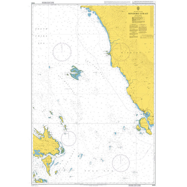 Mindoro Strait. UKHO4483
