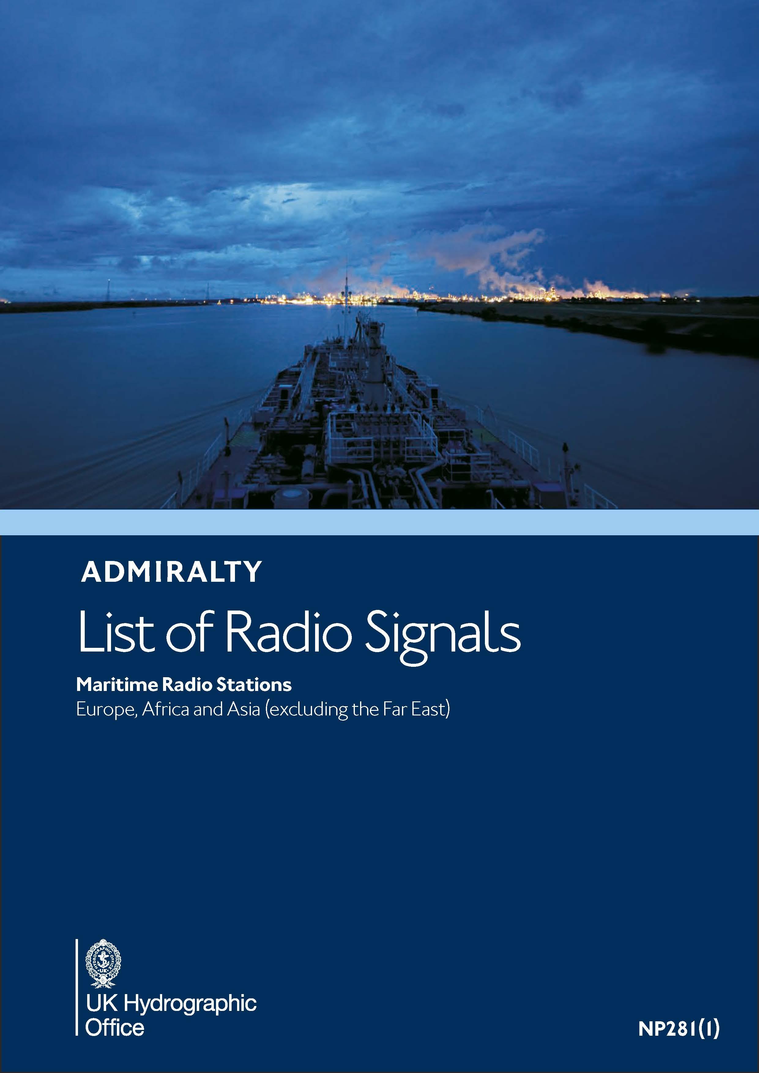 ADMIRALTY NP281(1) RadioSignals - Maritime Radio Stations - EMEA