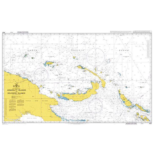 Admiralty Islands to Solomon Islands. UKHO4622