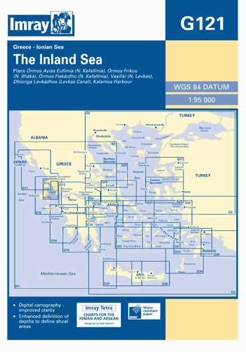 IMRAY CHART G121 The Inland Sea