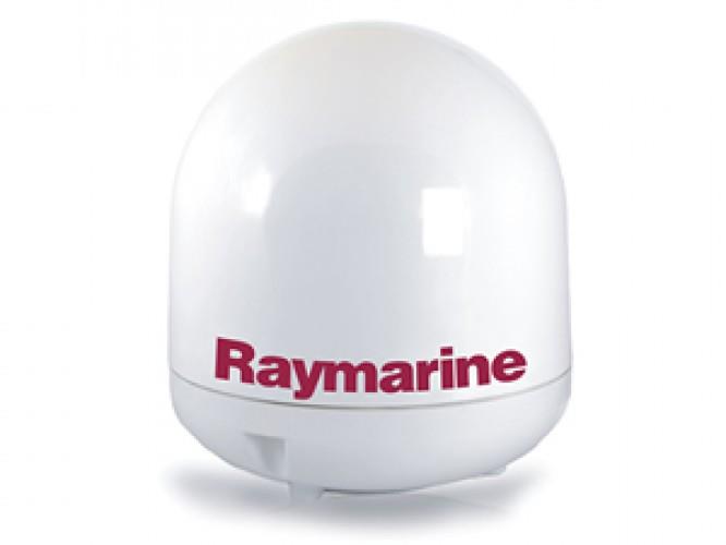 Raymarine Antenne TV satellite 45 STV avec AutoSkew, version Europe