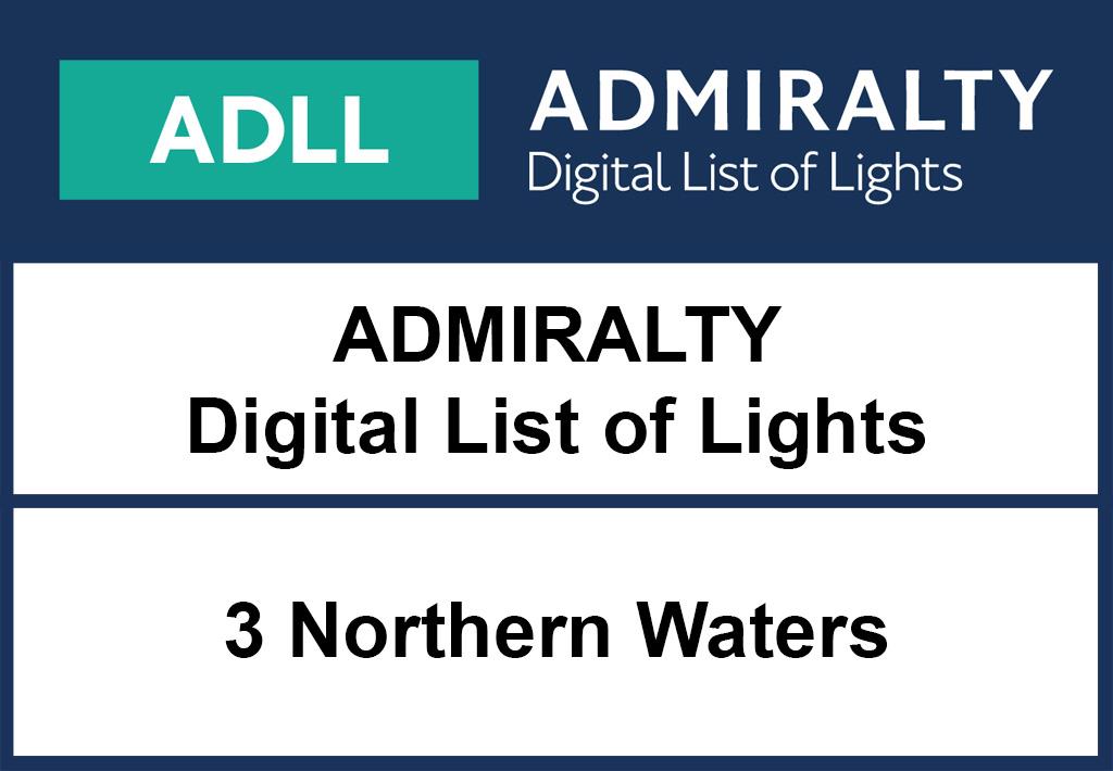 ADMIRALTY DigitalLightsList - Area 3 Northern Waters