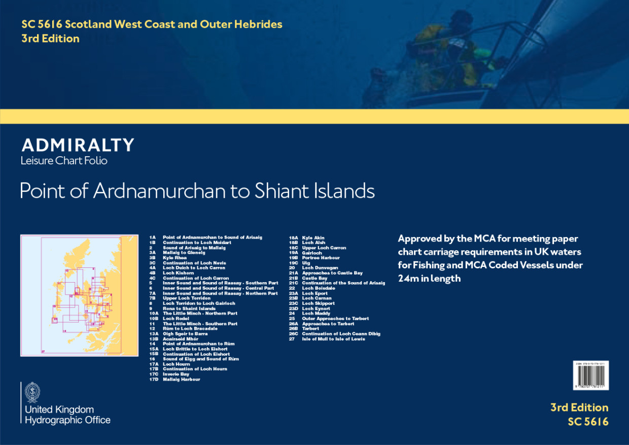 SC5616 Scotland - Point of Ardnamurchan to Shaint Islands