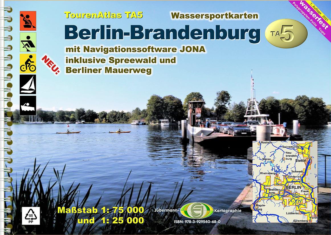 TourenAtlas TA5: Berlin-Brandenburg