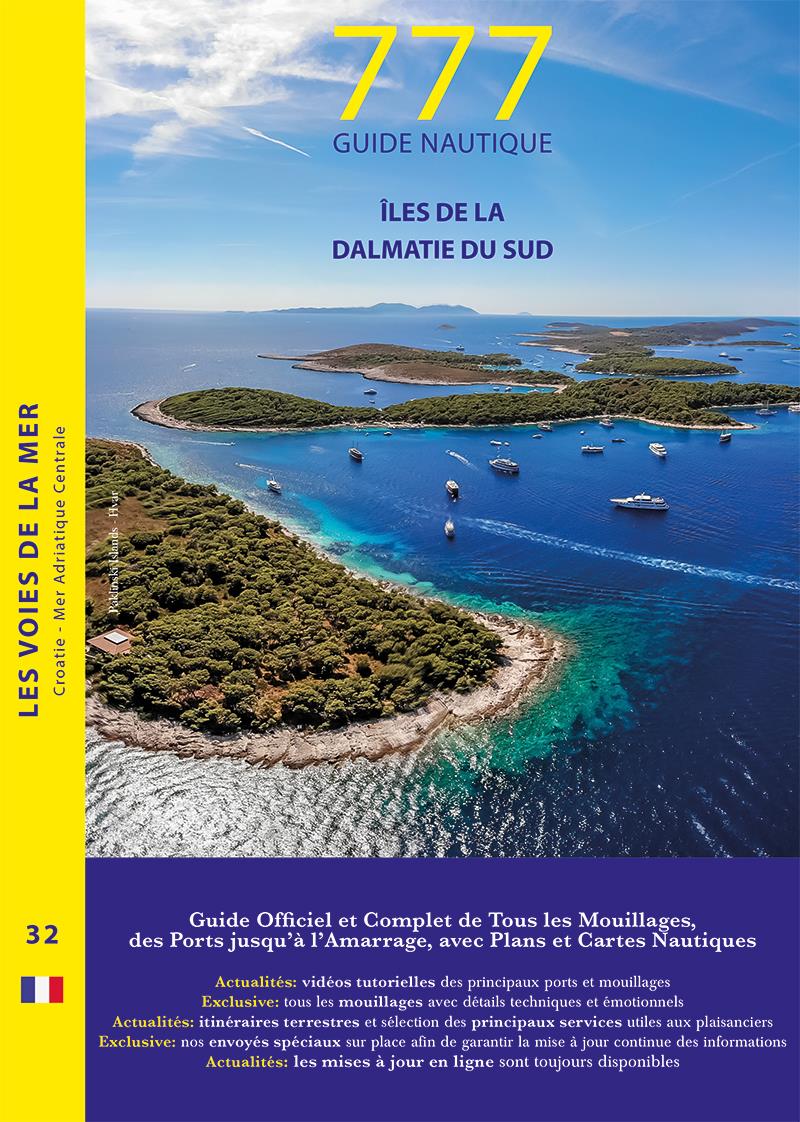 777 Guide nautique Iles de la Dalmatie du Sud