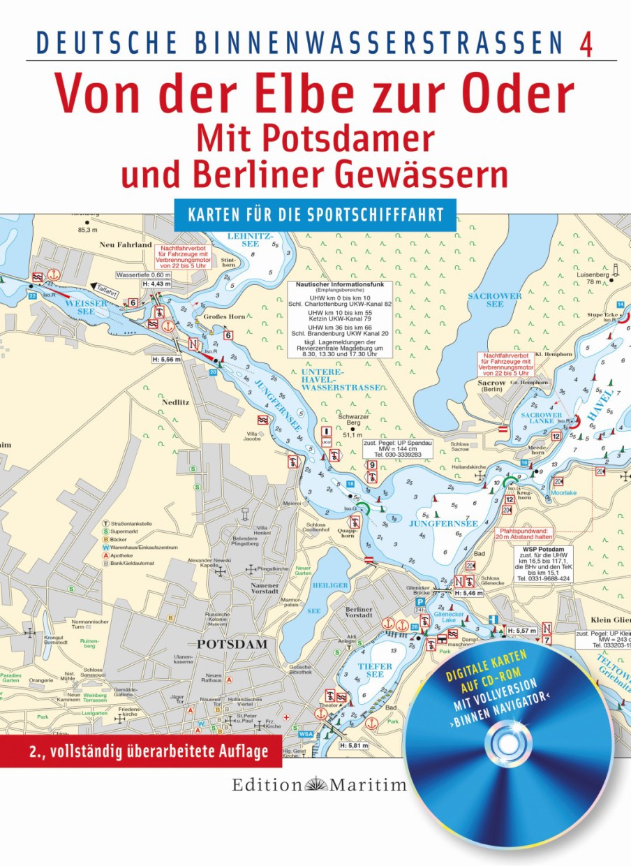 Von der Elbe zur Oder / Mit Potsdamer und Berliner Gewässern; Deutsche Binnenwasserstraßen 4 mit CD