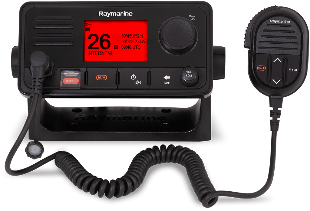 Raymarine - Ray63 UKW-See-/Binnenfunkanlage mit integriertem GPS-Empfänger