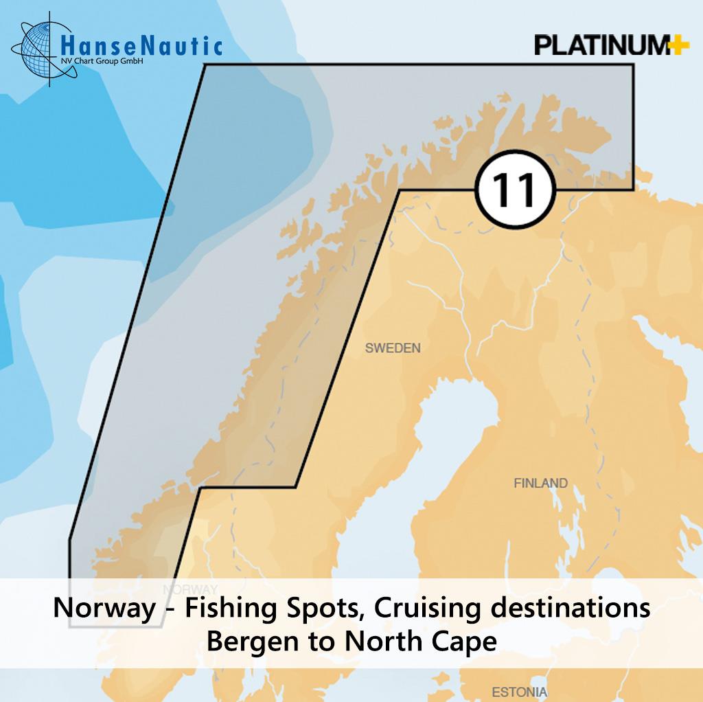 Navionics 11P+ SD Norwegen Nordwest