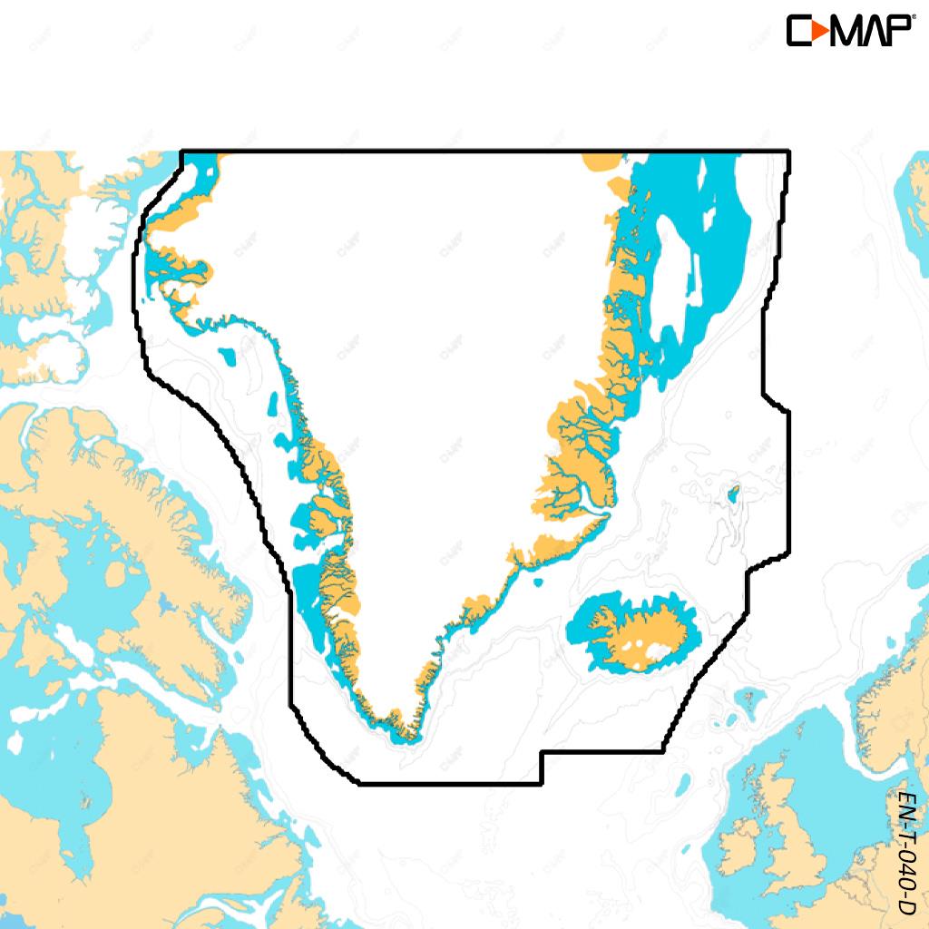 C-MAP Discover X Groenland et Islande EN-T-040
