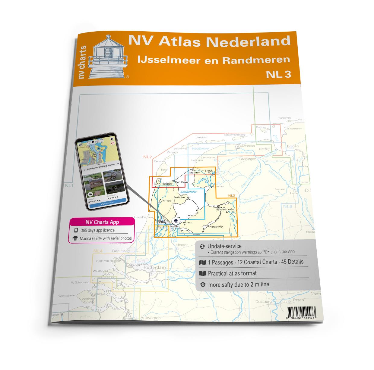 NV Atlas Nederland NL3 - IJsselmeer & Randmeeren