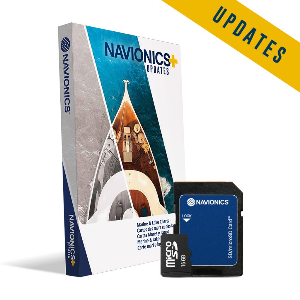 Navionics+ Updatekarte (blank) mSD