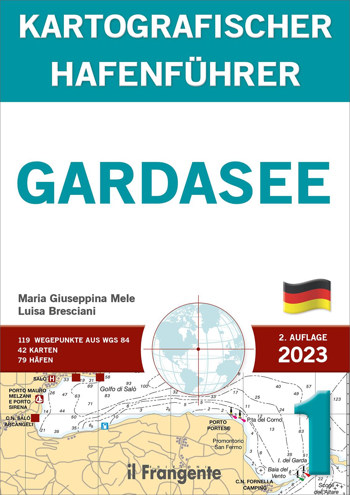 Kartografischer Hafenführer Gardasee