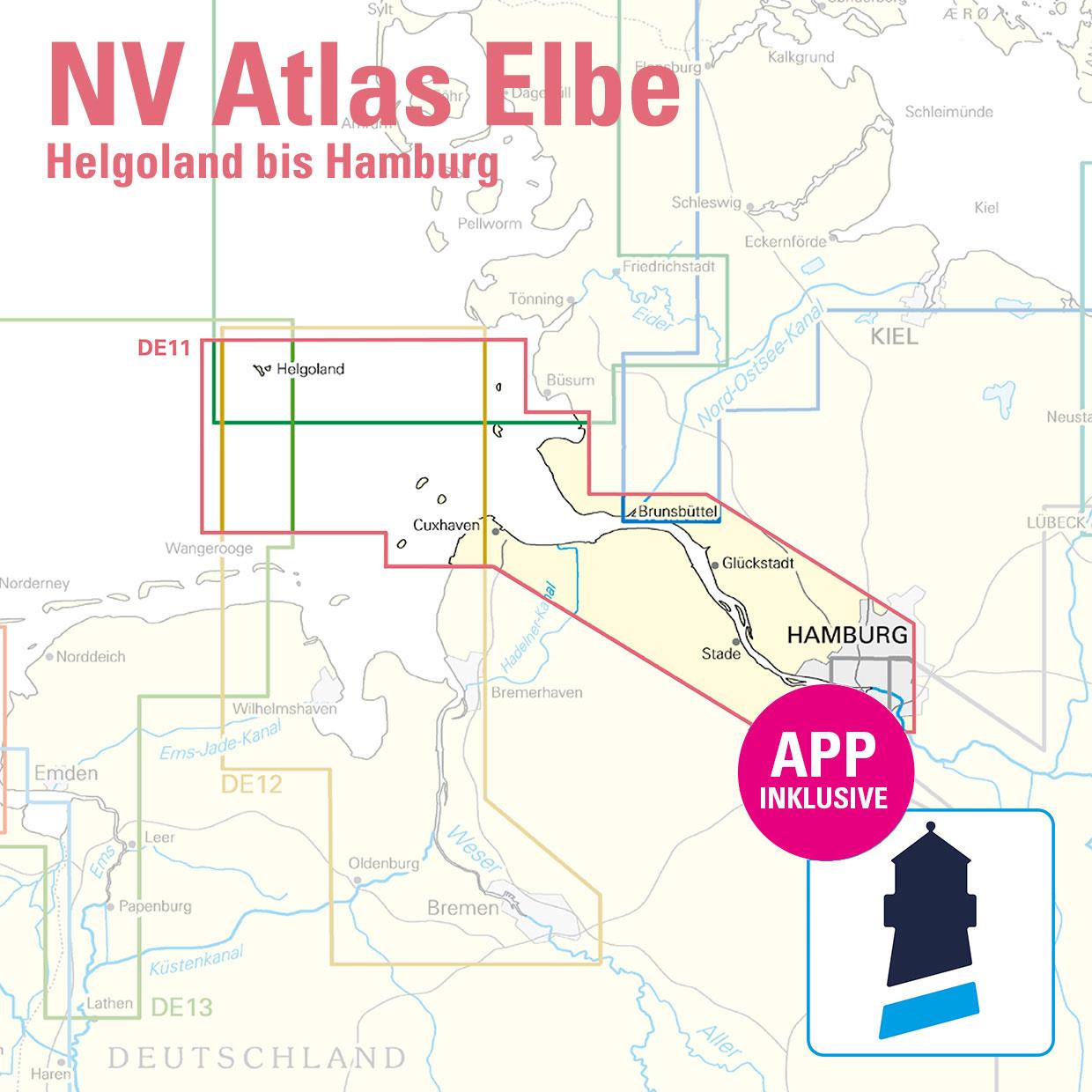 NV Atlas Elbe DE11 - Helgoland bis Hamburg