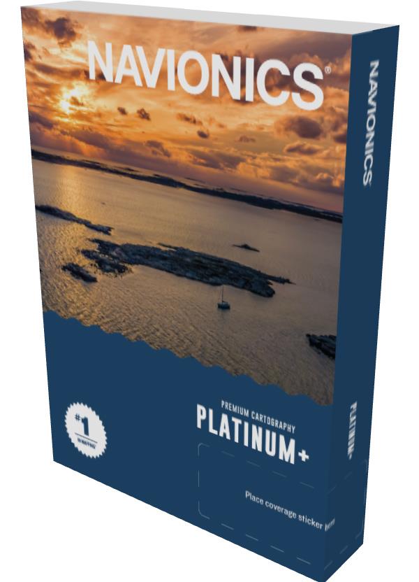 Navionics Platinum+ Regular Carte mSD - Toutes les couvertures