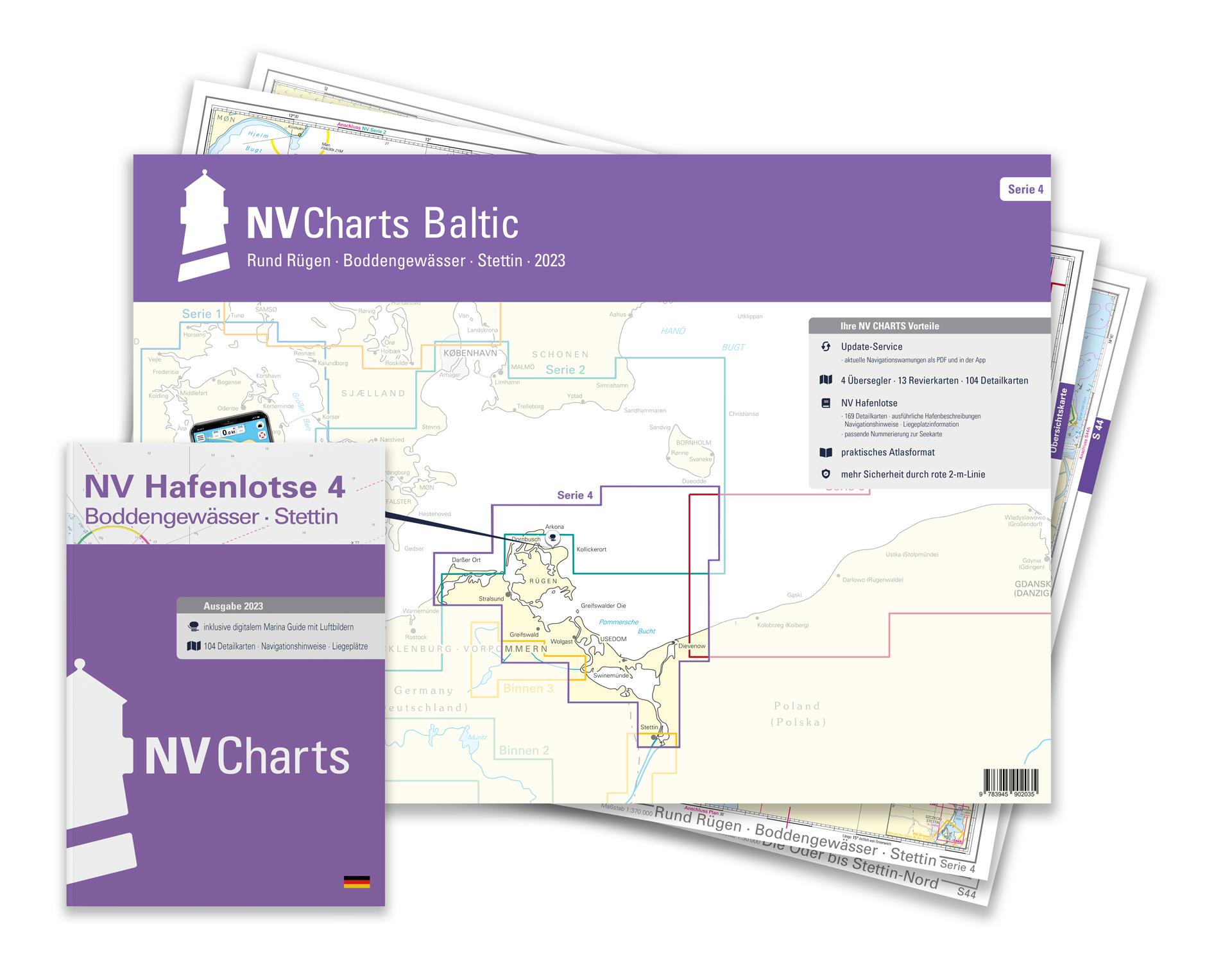 NV Atlas Chart Box Baltic Sea Region 1-4