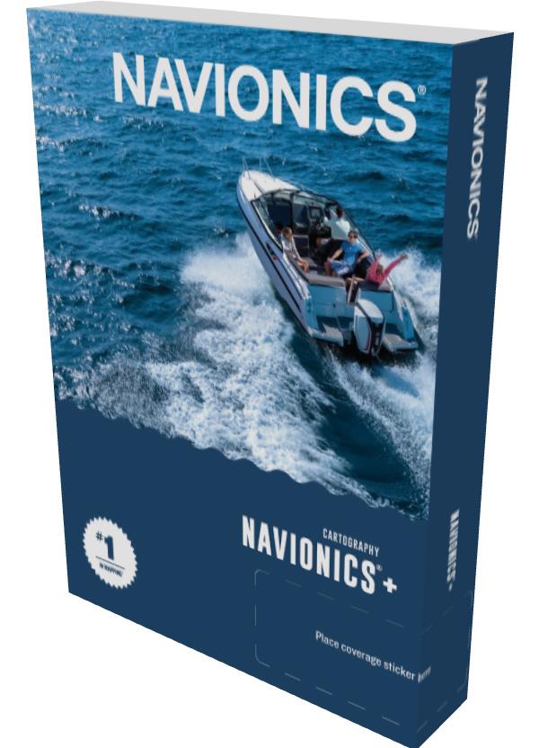 Navionics+ Large Carte mSD - toutes les couvertures