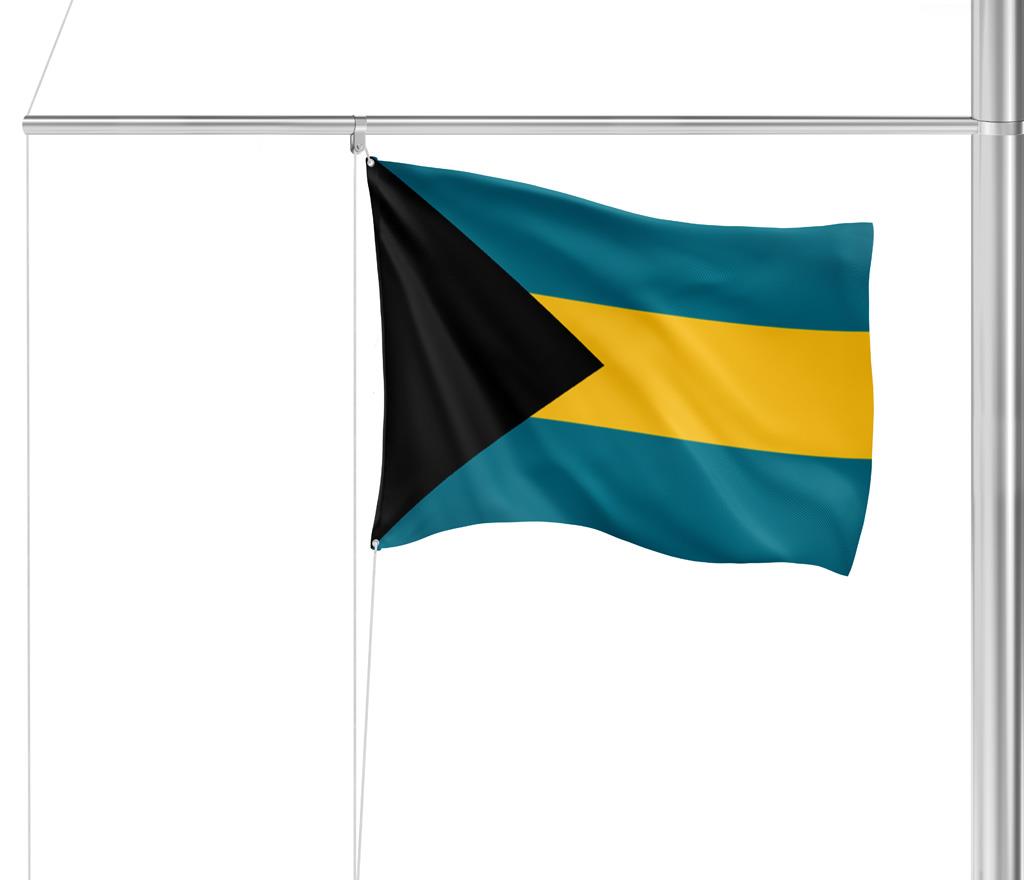 Gastlandflagge Bahamas 20x30cm