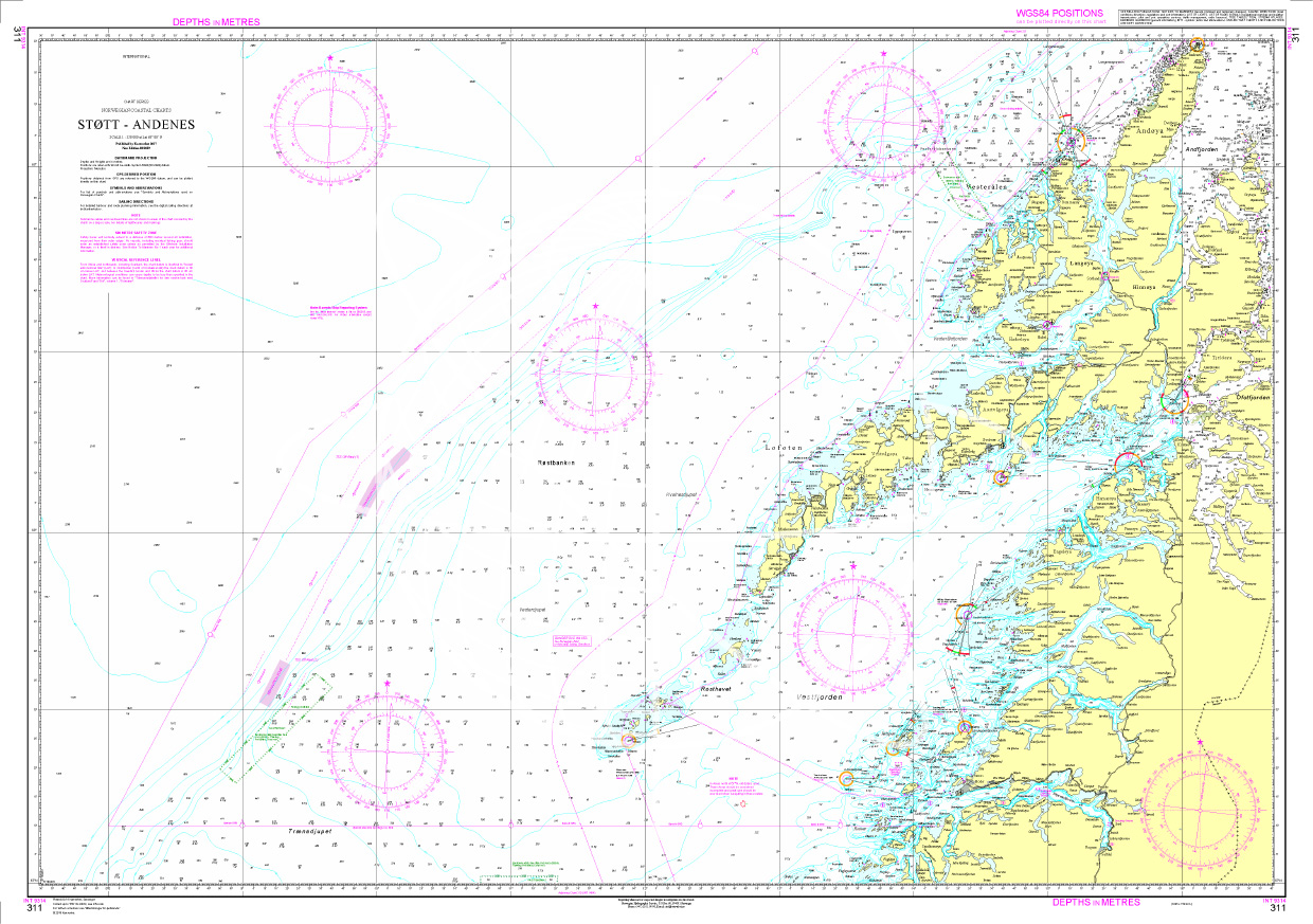 Norwegen N 311 Atlantik Støtt bis Andenes & Lofoten