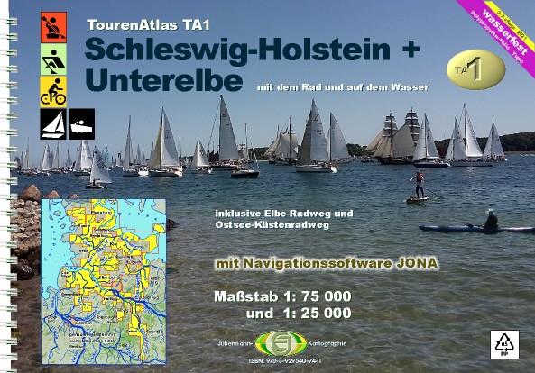 TourenAtlas TA1: Schleswig-Holstein + Unterelbe