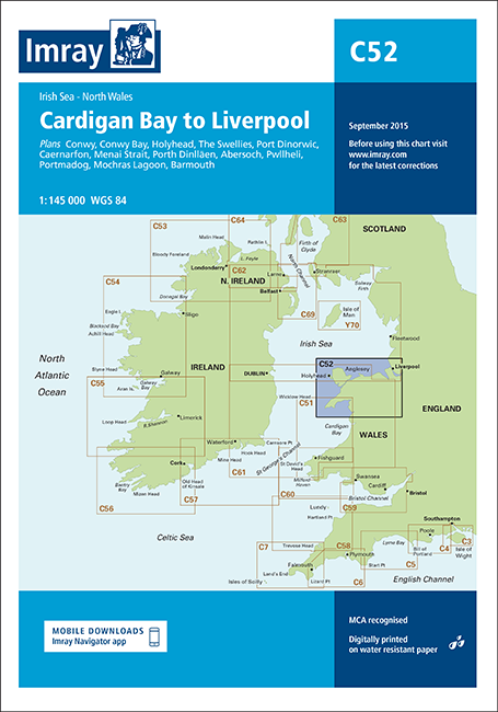IMRAY CHART C52 Cardigan Bay