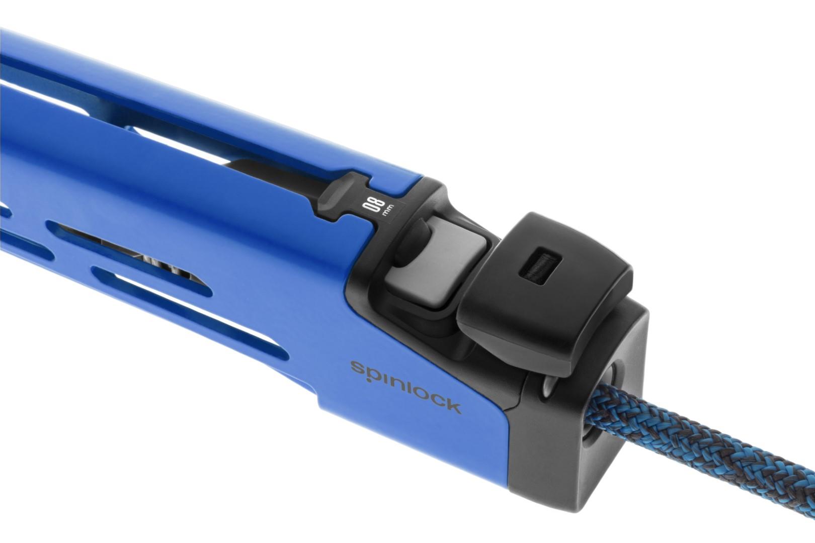 Spinlock XTX Softgrip Stopper pour ligne de 10mm, bleu